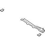 AE9Z74021A37A - Body: Cowl Extension for Lincoln: MKT Image
