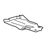 K2GZ6P013C - : 2018-2024 Ford - Side Cover for Ford: Edge | Lincoln: Nautilus Image