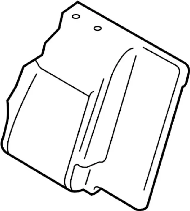 886201CA4A - Body: Seat Back Cover for INFINITI: FX35, FX37, FX50, QX70 Image