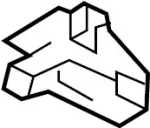 809591LA0A - Body: Reinforced Bracket for Infiniti Image