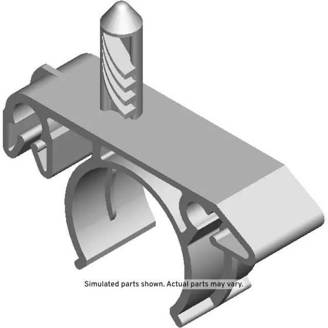 15175038 - : Rear Brake Front Pipe Clip for GM Image