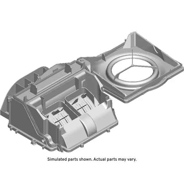 95018091 - : Air Conditioning Evaporator and Blower Case for GM Image
