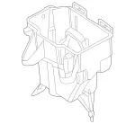 2135400024 - : 1995-2026 Mercedes-Benz - Equipment Compartment for Mercedes-Benz: AMG GT 43, AMG GT 53, AMG GT 63, AMG GT 63 S, AMG GT 63 S E Performance, CLS450, CLS53 AMG, E300, E350, E400, E43 AMG, E450, E53 AMG, E63 AMG S, GLC300, GLC43 AMG, GLC63 AMG, GLC63 AMG S Image