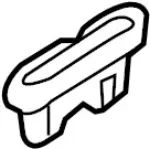 868681ZR0A - : Center Belt Assembly Bracket for INFINITI: QX80 Image