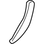 5L7Z78624C33BAA - Body: Cover for Lincoln: Navigator Image