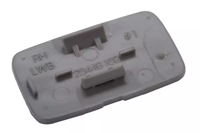 84185600 - : Light Ash Gray Passenger Side Quarter Window Trim Panel Bolt Cap for GM Image