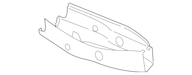 2113520388 - Rear Axle: Cover for Mercedes-Benz: CLS500, CLS55 AMG, CLS550, CLS63 AMG, E320, E500 Image image