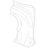 2116370622 - Side Panels: Pillar for Mercedes-Benz Image