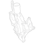 2750150102 - Engine: Front Cover for Mercedes-Benz: CL 600, CL 65 AMG&amp;reg;, S 600, S 65 AMG&amp;reg;, SL 600, SL 65 AMG&amp;reg; Image image