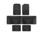 W38W25W20 - : Black All Weather Floor Mats for WeatherTech Image