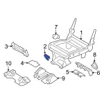 7L1Z78600A47B - Body: Track End Cover for Ford: Expedition | Lincoln: Navigator Image