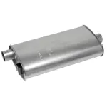 18387 - : SoundFX Direct Fit Exhaust Muffler 2.25" Inlet (ID) 2.25" Outlet (ID) for Walker Exhaust Image