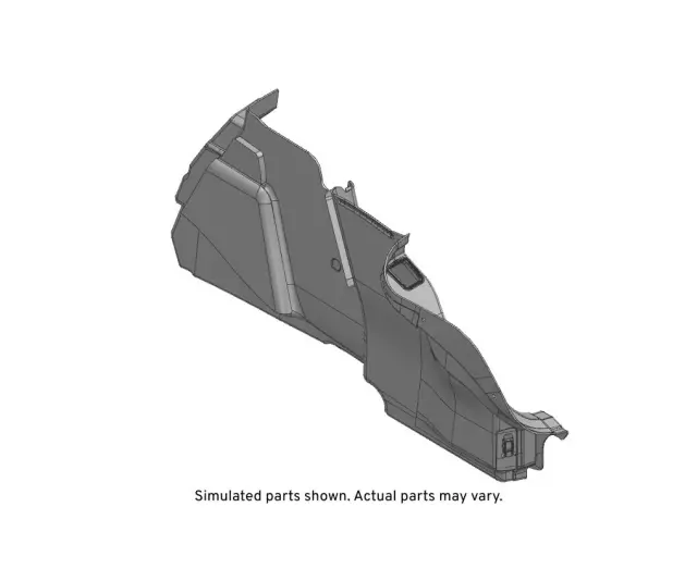 84496396 - : Black Diamond Driver Side Rear Compartment Side Trim for GM Image