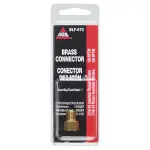 BLF67B - : Brass Connector, Female (7/16-24 Inverted), Male (1/8-27 NPT), 1/bag for AGS Image