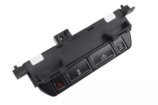Jet Black Vehicle Stability Control System Switch - GM (23344196)