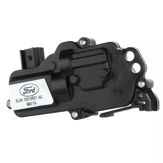 6L2Z78218A43B - Body: Lock Actuator for Ford: Explorer, Explorer Sport Trac, F-150, F-150 Heritage, F-350 Super Duty, F-450 Super Duty, F-550 Super Duty, Five Hundred, Freestyle, Mustang, Taurus, Taurus X | Lincoln: Aviator, Mark LT | Mercury: Montego, Mountaineer, Sable Image