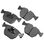 EUR681 - : Akebono EURO Ultra Premium Ceramic Disc Brake Pad Kit for AKEBONO Image