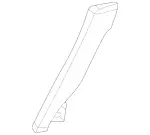 1679209203 - Rear Seat Bench: Padding, Rr Seat Backrest for Mercedes-Benz: GLE350, GLE450, GLE450e, GLE53 AMG, GLE580, GLE63 AMG S Image