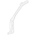 2116302010 - Side Panels: Pillar for Mercedes-Benz Image