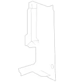 2425050730 - : Air Ducting For Radiator for Mercedes-Benz: B Electric Drive, B250e Image