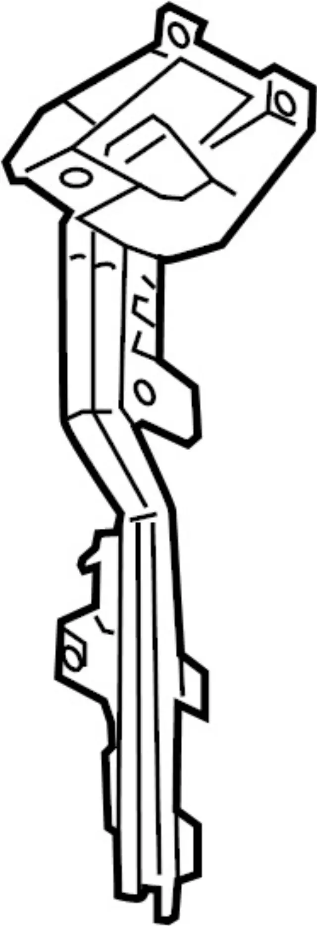 625501MA0A - Body: Center Support for INFINITI: M35h, M37, M56, Q70, Q70L Image