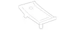 21791301001B88 - Body: Headrest Cover for Mercedes-Benz Image