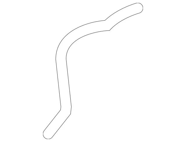 2215010725 - Radiator: Vent Tube for Mercedes-Benz: 300S, CL550, CL600, CL65 AMG, S600 Image image