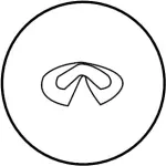 403151BB2A - : Center Cap for INFINITI: EX35, EX37, QX50 Image