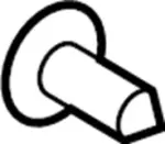 1456A6011 - Body: Reflector Screw for INFINITI: QX60, QX80 Image