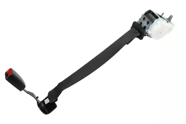 Ebony Rear Center Seat Belt with Retractor - GM (19180838)