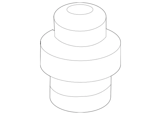 2113270330 - Springs, Suspension and Hydraulics: Rubber Bumper for Mercedes-Benz: CLS500, CLS55 AMG, E320, E500, E55 AMG Image image