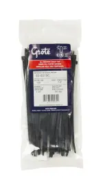836019 - : Nylon Cable Ties, Standard Duty, 8" Length, 100 Pack for Grote Lighting Image