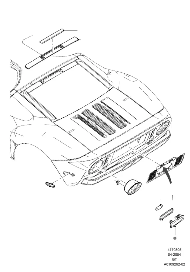 96FZ13466AA - Body: Bulb for Ford Image