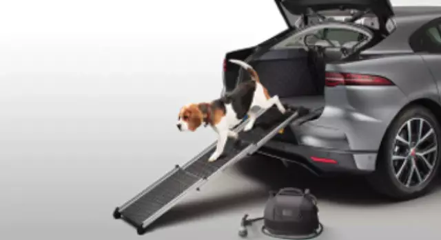T2H38744 - Interior: Pet Access Ramp for Jaguar: F-Pace, I-Pace, XF Image