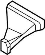 27930AM600 - : Heater Duct for Infiniti Image