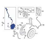 HUB620 - : Motorcraft™ Wheel Bearing And Hub Assembly for Ford: Expedition, F-150 | Lincoln: Navigator Image