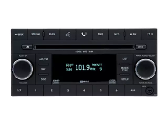 AM/FM/6 DVD/Sdars Radio - Mopar (5064948AH)