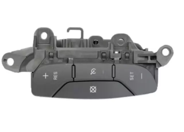 D1957E - Steering: ACDelcoâ„¢ Cruise Switch for Buick: Enclave, Lucerne | Cadillac: Escalade, Escalade ESV, Escalade EXT | Chevrolet: Avalanche, Equinox, Express 1500, Express 2500, Express 3500, Express 4500, Impala, Monte Carlo, Silverado 1500, Silverado 2500 HD, Silverado 3500 HD, Suburban 1500, Suburban 2500, Tahoe, Traverse | GMC: Savana 1500, Savana 2500, Savana 3500, Savana 4500, Sierra 1500, Sierra 2500 HD, Sierra 3500 HD, Yukon, Yukon XL 1500, Yukon XL 2500 Image