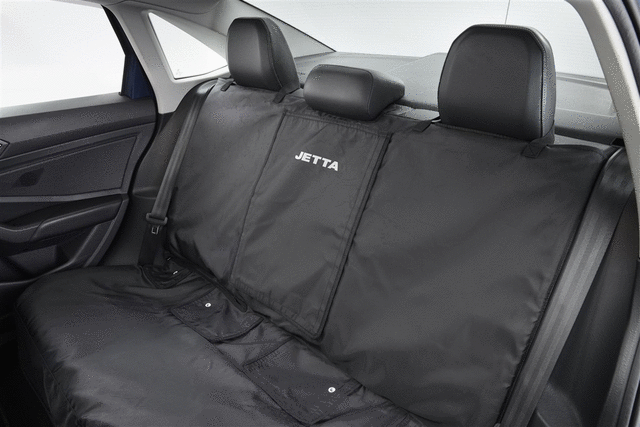 17A061678 - : Rear Seat Cover - Black for Volkswagen: Jetta Image
