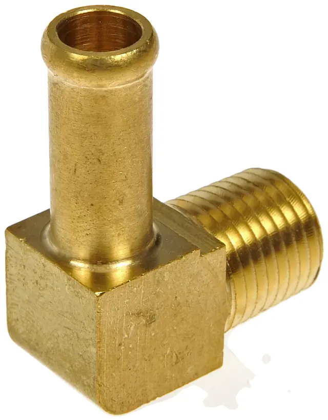 785430D - : Fuel Hose Fitting - 90 Degree Male Elbow - 3/8 In. X 1/4 In. MNPT for Dorman Image