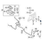 CL1Z19A487AA - Body: Trim Ring Cap for Ford Image