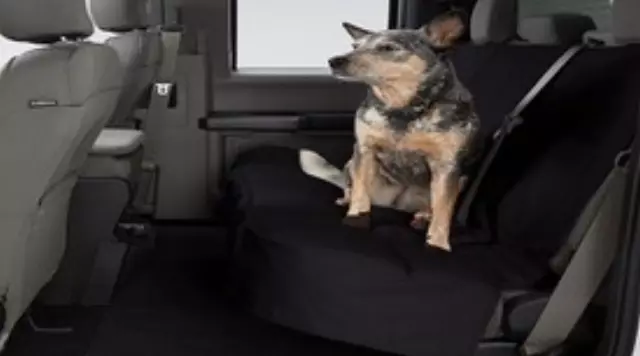 Covercraft Pet Seat Cover Black for 2019 4Runner 2nd Row - Toyota (PT248-89190-20)