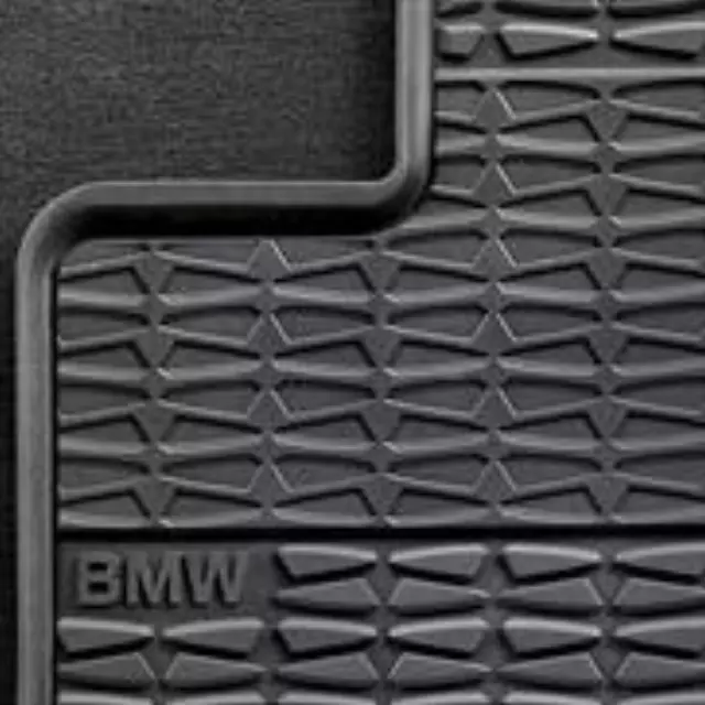 Rubber Floor Mats - Front - BMW (51-47-2-458-442)