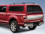 VPC3Z99501A42GE - Exterior: Rapid Red T/C Cab High Bed Cap With Roof Rack for Ford: E-350 Super Duty, E-450 Super Duty, F-250 Super Duty, F-350 Super Duty, F-450 Super Duty, F-550 Super Duty Image