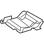 FL1Z7863813AB - Body: Frame Cover for Ford: Expedition Image