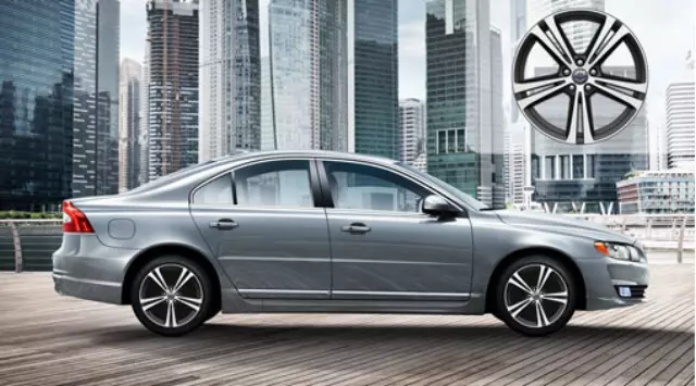 31399396 - : Aluminum Rim Artio 8 X 19in- Tech Black Matt for Volvo Image