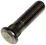 610410 - : M12-1.50 Serrated Wheel Stud - 12.90mm Knurl, 46mm Length for Dorman Image