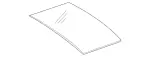 1667800302 - Body: Glass for Mercedes-Benz Image