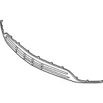 KJ7Z17K945AA - : Lower Grille for Lincoln: MKC Image