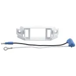 43370 - : Rail-Mount Bracket For Small Rectangular Lights, White Kit (42131 + 67050) for Grote Lighting Image